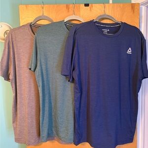 3 Men’s REEBOK T-shirts